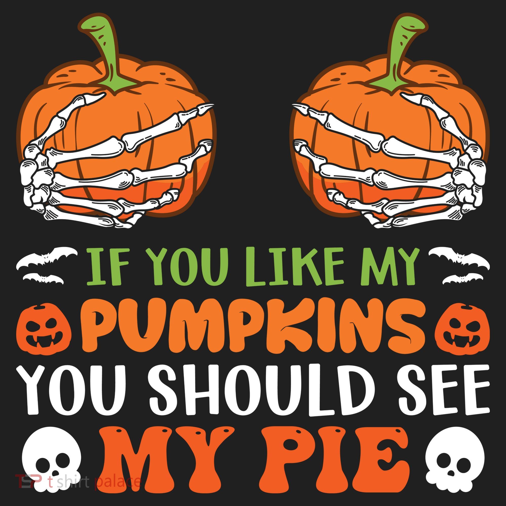Funny Halloween Shirts, If You Like Pumpkins You Should See Pie Funny Halloween Beanie