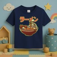 Funny Halloween Skeleton Japanese Ramen Bowl Toddler T-Shirt thumb 3