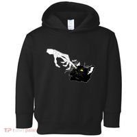 Funny Halloween Skeleton Boop Kitten Cat Nose Toddler Hoodie thumb 0