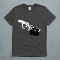 Funny Halloween Skeleton Boop Kitten Cat Nose T-Shirt thumb 5