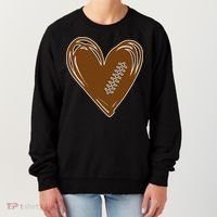 Football Heart Sport Lover Women's Sweatshirt thumb 0