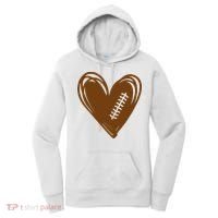 Football Heart Sport Lover Women's Hoodie thumb 0