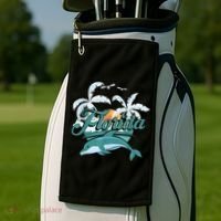 Floridian Home State Summer Florida Golf Towel thumb 2