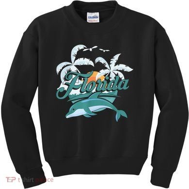 Floridian Home State Summer Florida Kids Sweatshirt