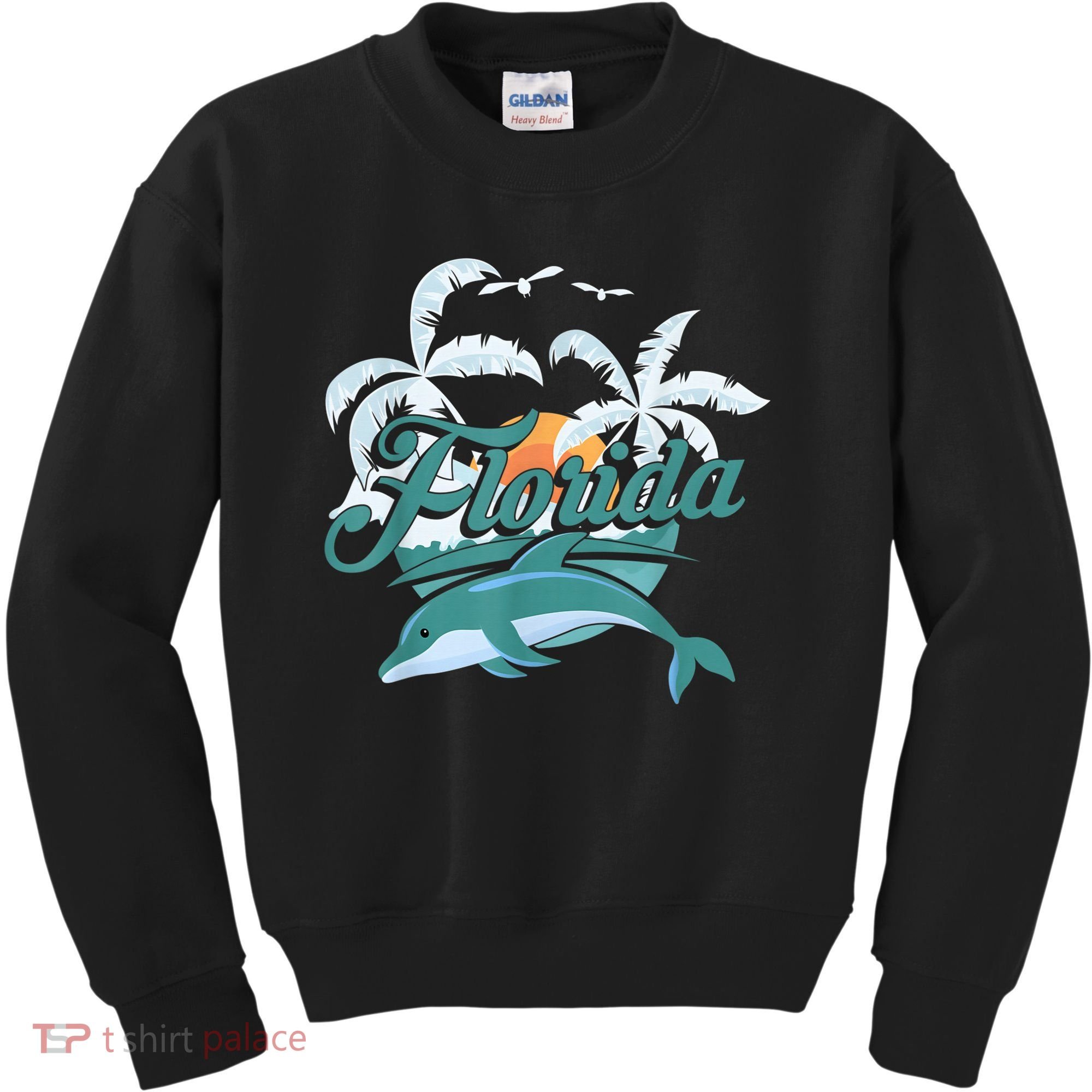Floridian Home State Summer Florida Kids Sweatshirt
