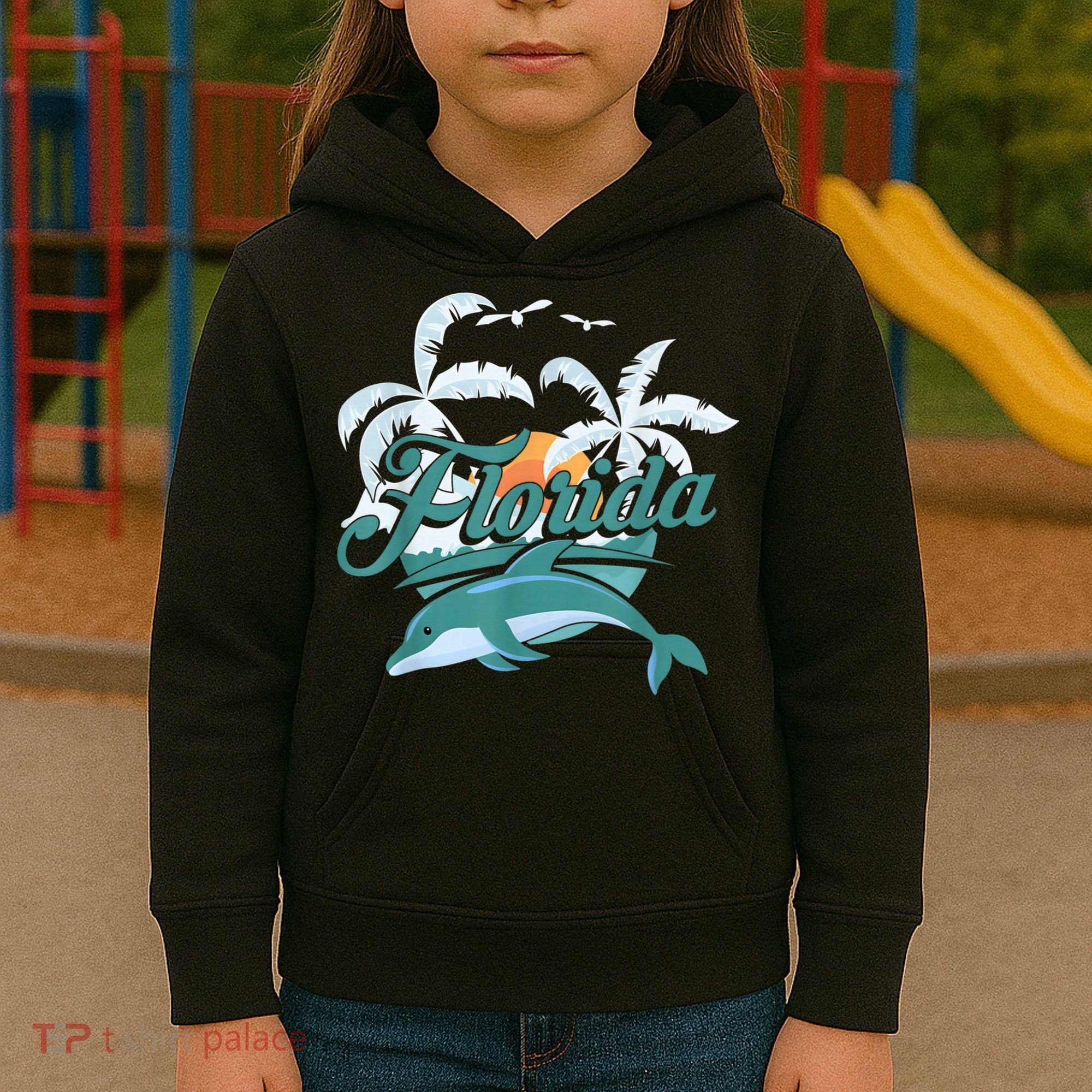Floridian Home State Summer Florida Kids Hoodie