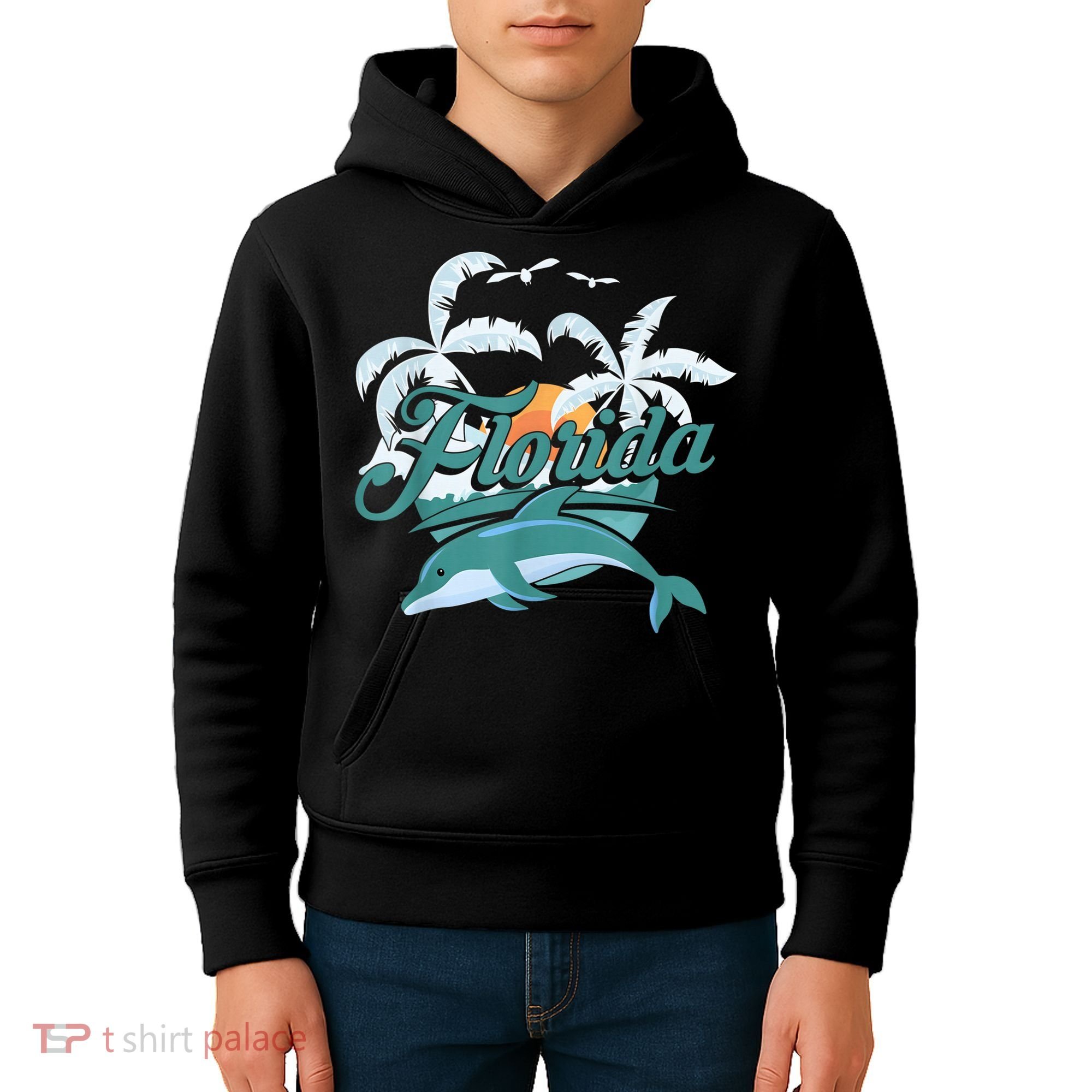 Floridian Home State Summer Florida Kids Hoodie