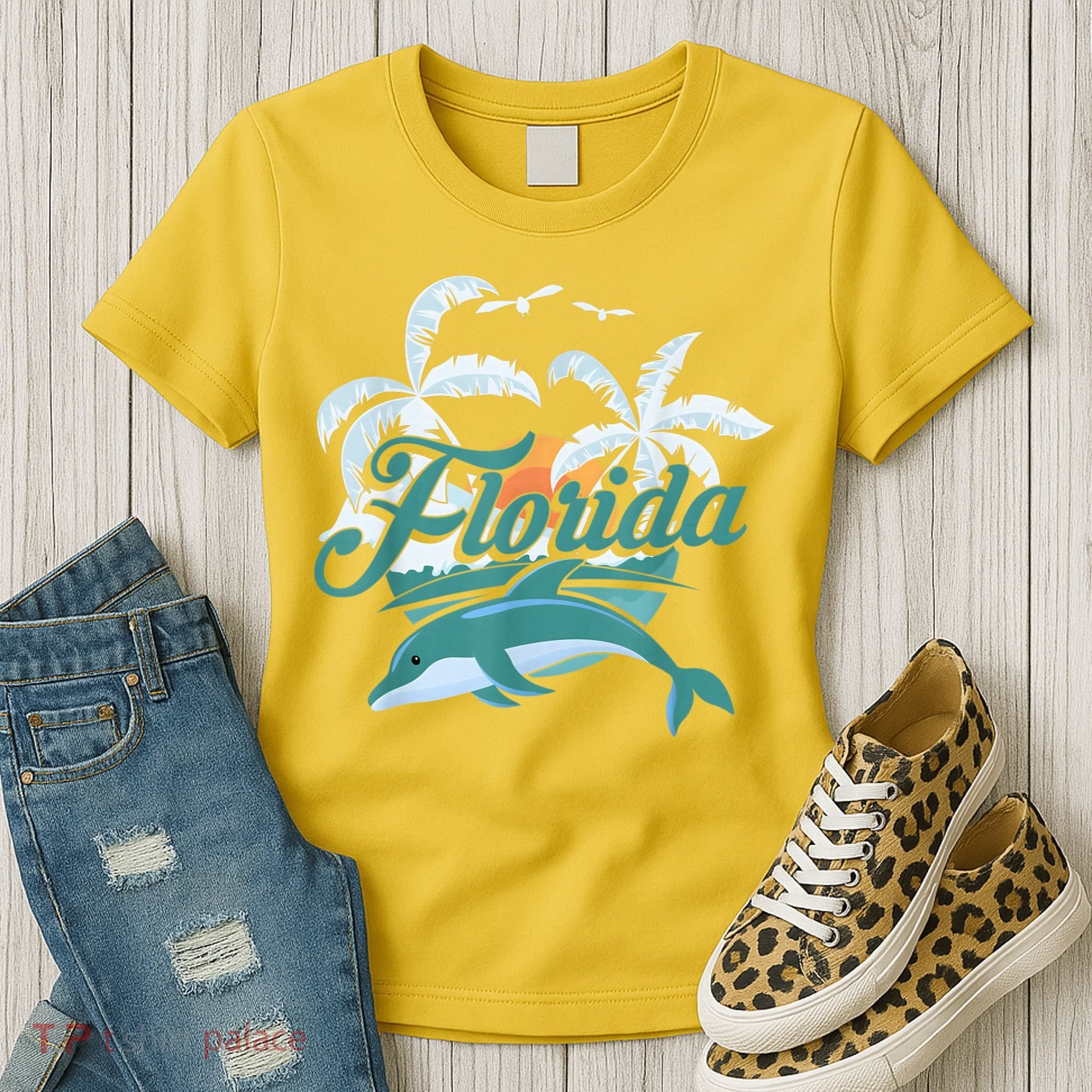 Floridian Home State Summer Florida Women's T-Shirt