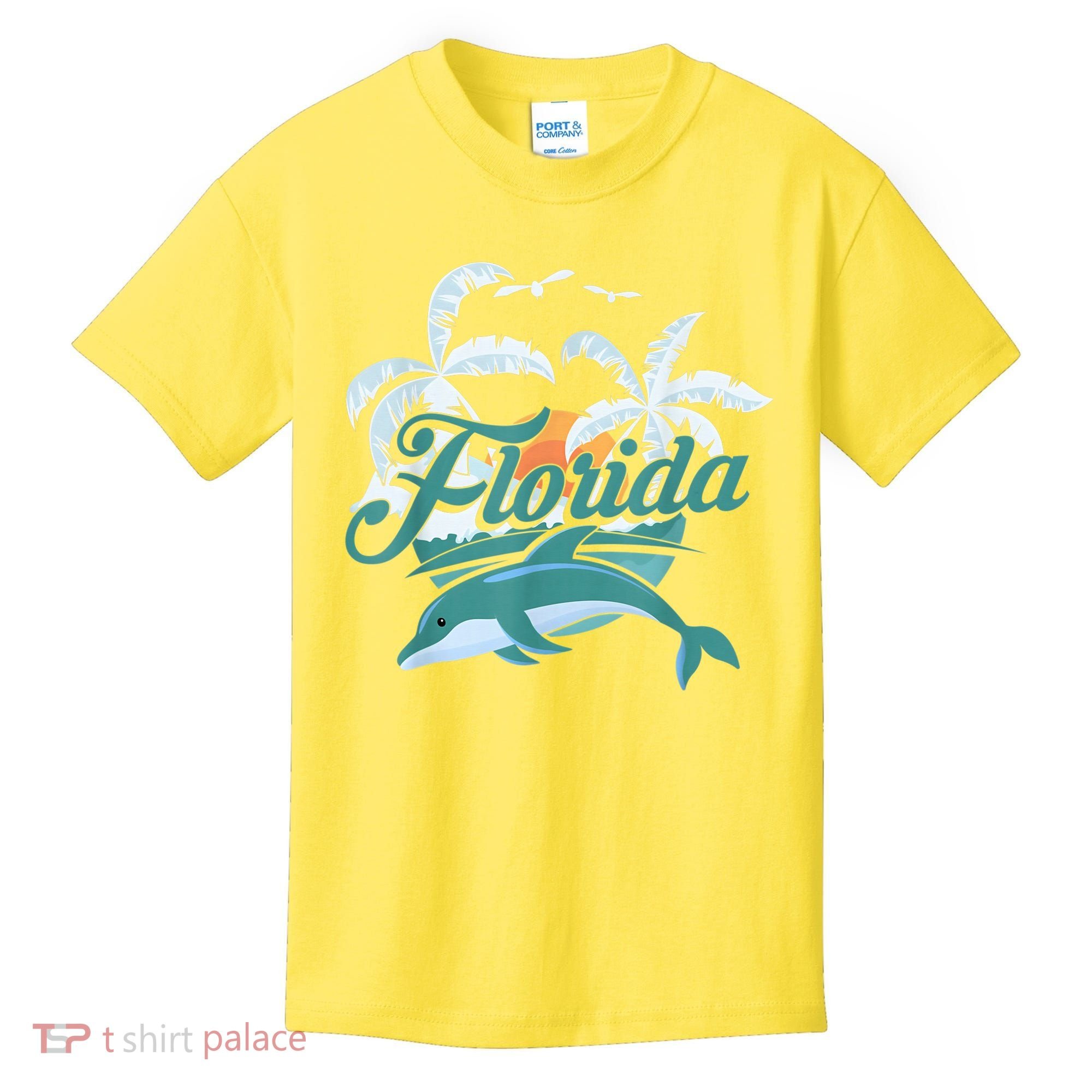 Floridian Home State Summer Florida Kids T-Shirt