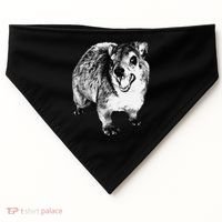 Funny Hyrax Specific Meme USA-Made Doggie Bandana thumb 0