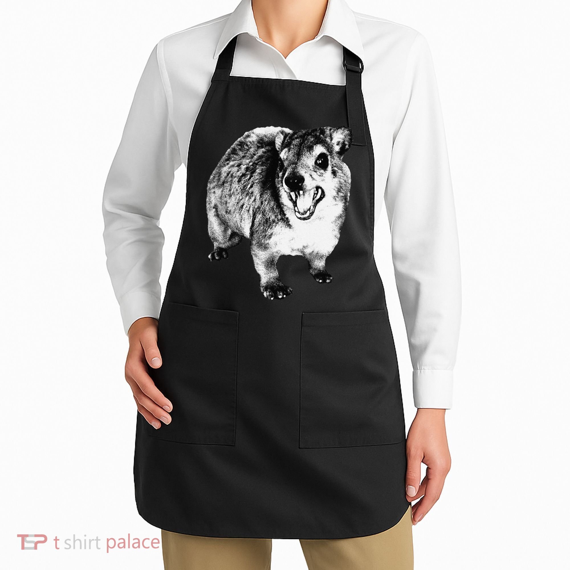 Funny Hyrax Specific Meme Apron