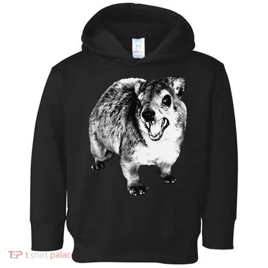 Funny Hyrax Specific Meme Toddler Hoodie
