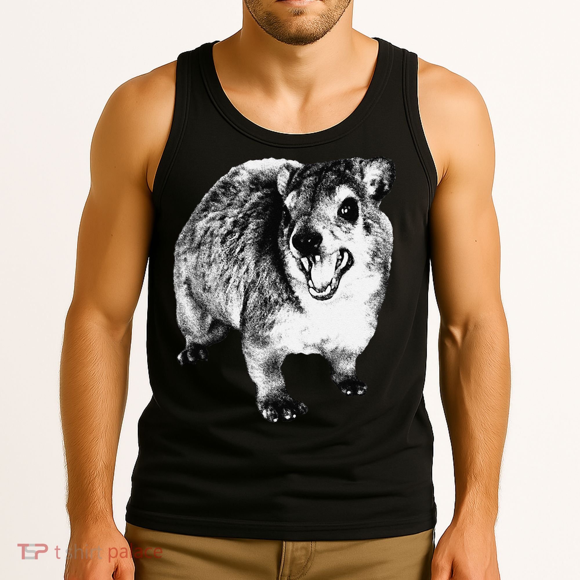 Funny Hyrax Specific Meme Tank Top