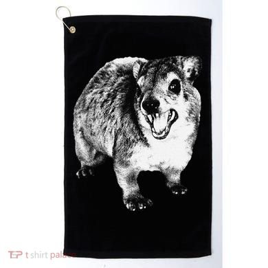 Funny Hyrax Specific Meme Golf Towel