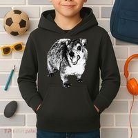 Funny Hyrax Specific Meme Kids Hoodie thumb 2