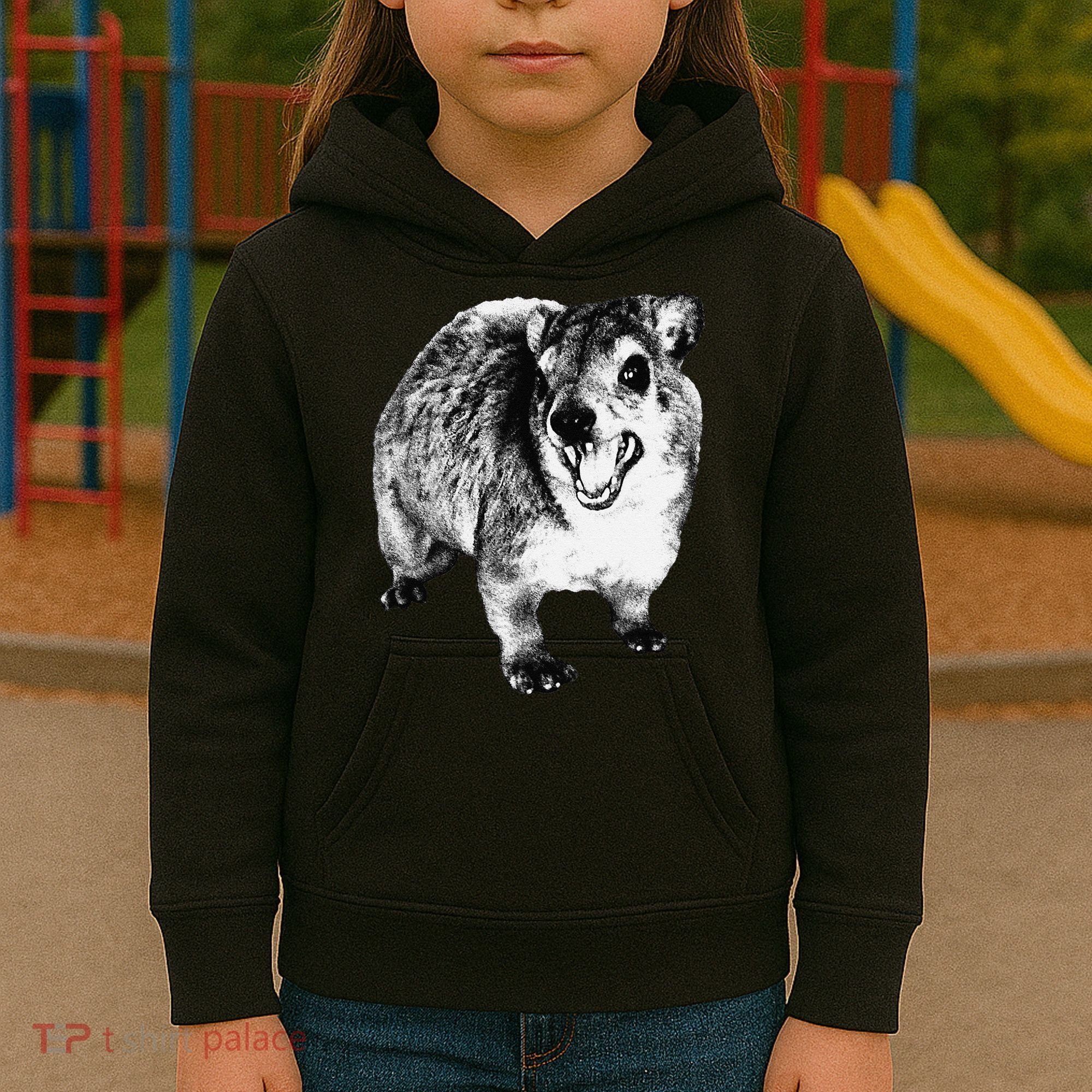 Funny Hyrax Specific Meme Kids Hoodie