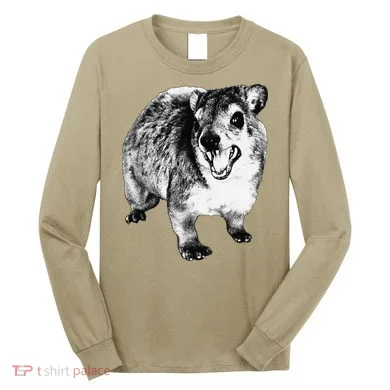 Funny Hyrax Specific Meme Long Sleeve Shirt
