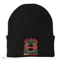Funny Humor Sarcastic Quote Funny Fathers Day For Dad Gift Beanie thumb 0