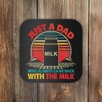 Funny Humor Sarcastic Quote Funny Fathers Day For Dad Gift Coaster thumb 0