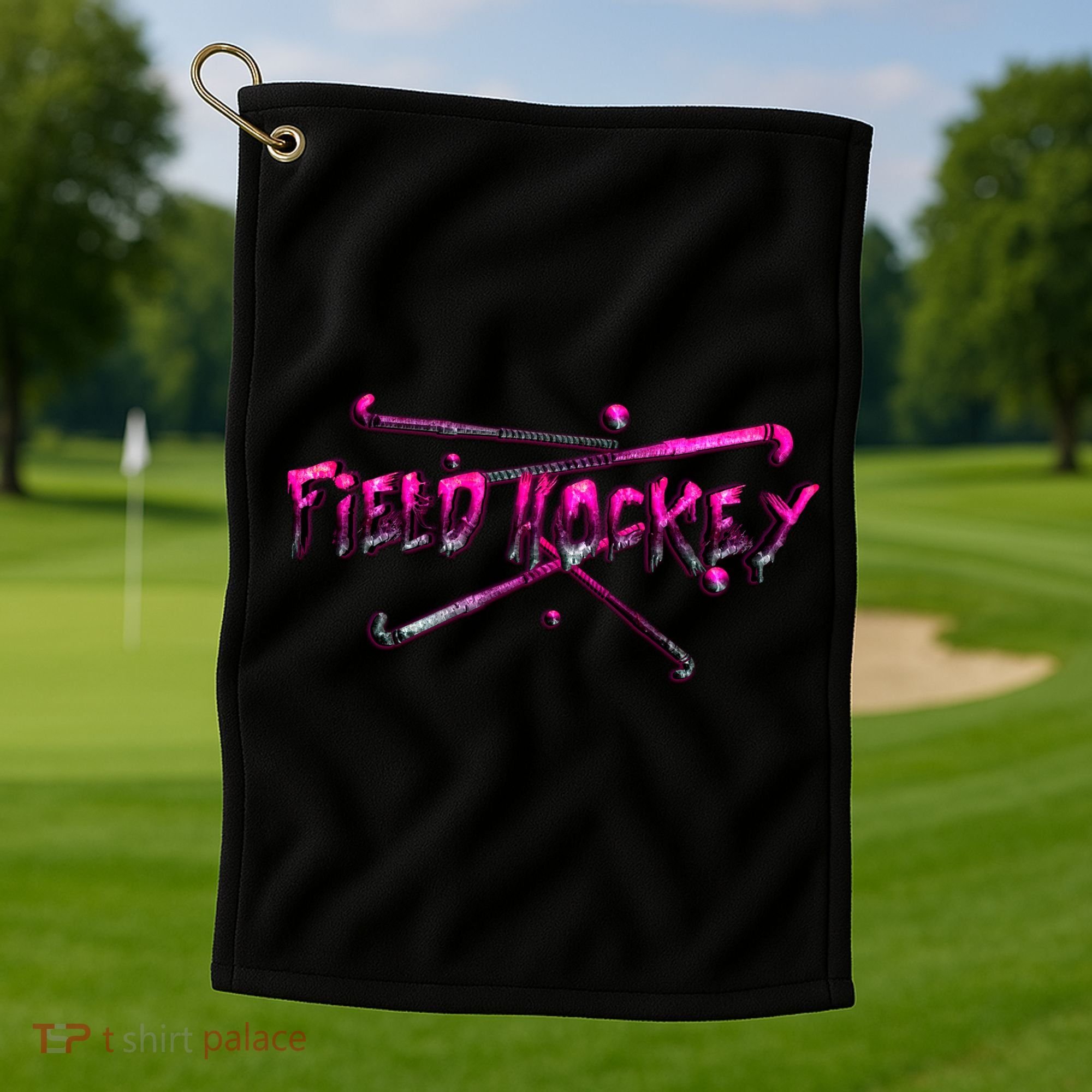 Field Hockey Sport Golf Towel