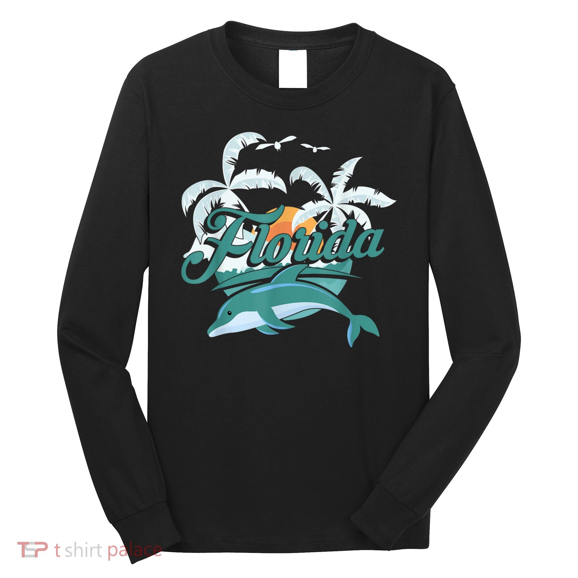 Floridian Home State Summer Florida Long Sleeve Shirt