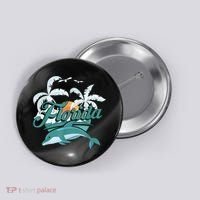 Floridian Home State Summer Florida Button thumb 0