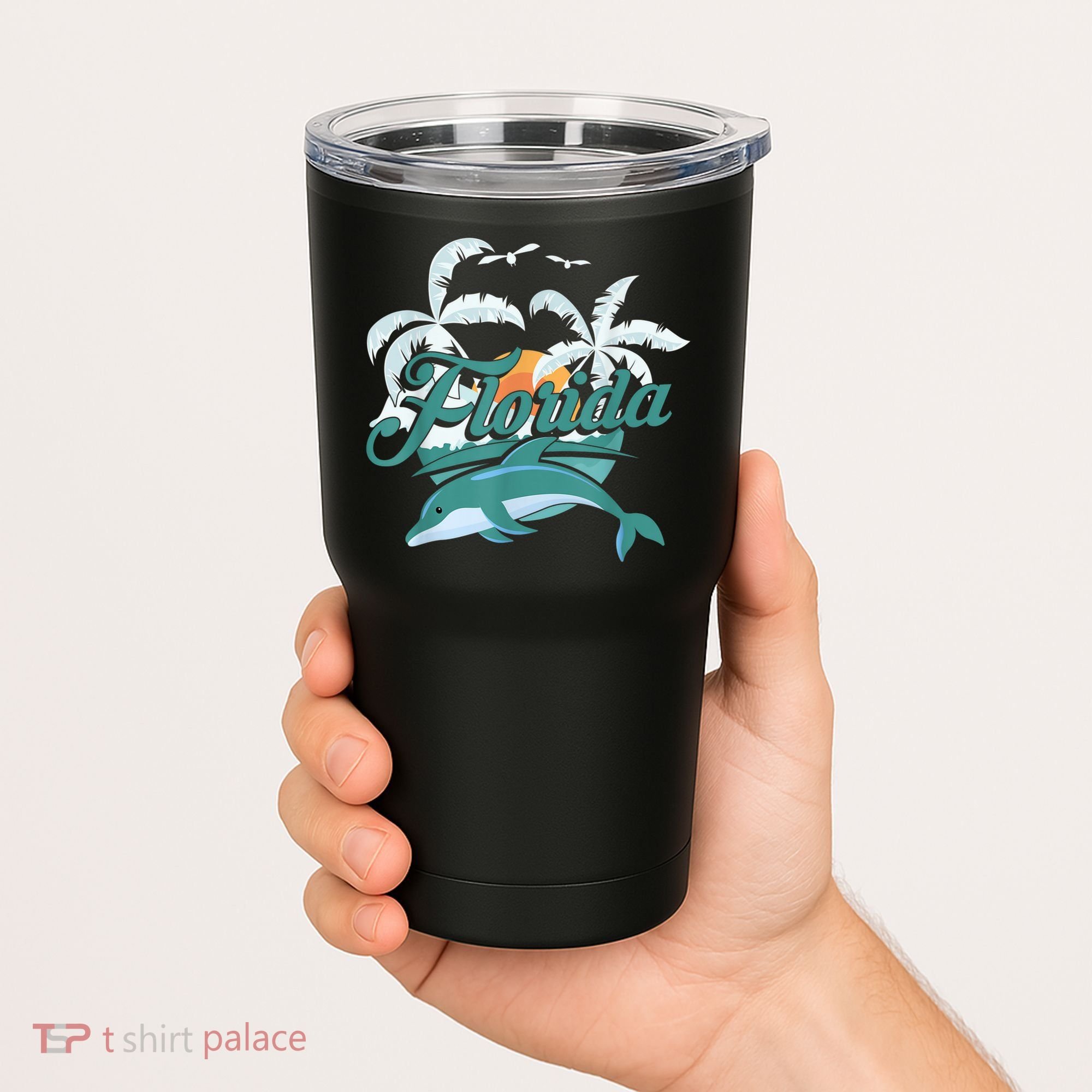 Floridian Home State Summer Florida Tumbler