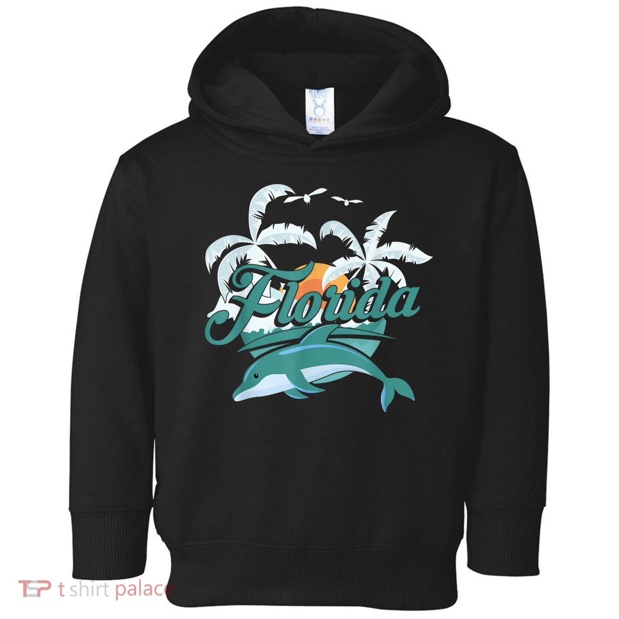Floridian Home State Summer Florida Toddler Hoodie