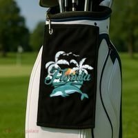 Floridian Home State Summer Florida Golf Towel thumb 2