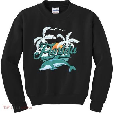 Floridian Home State Summer Florida Kids Sweatshirt