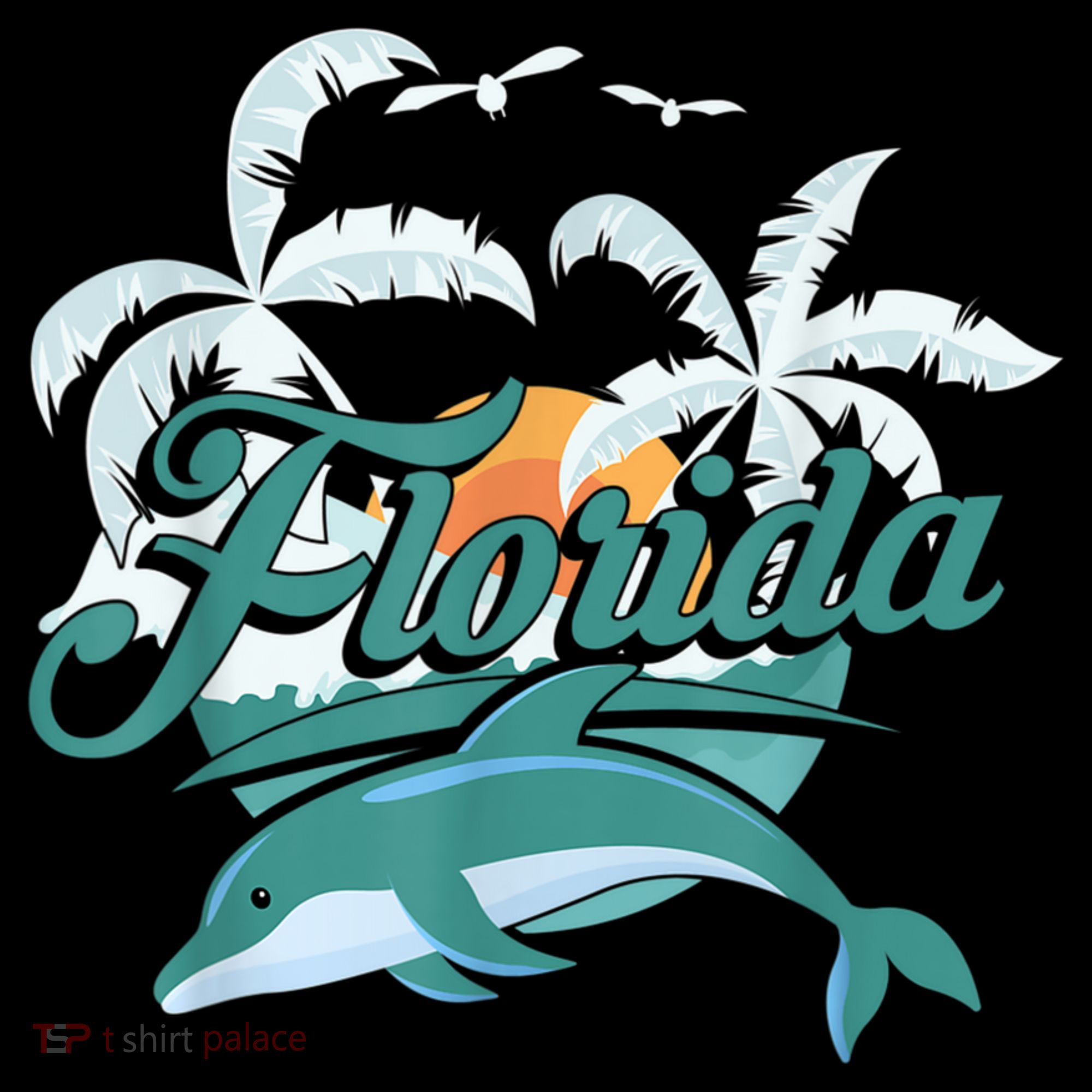 Floridian Home State Summer Florida Kids Sweatshirt