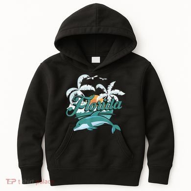 Floridian Home State Summer Florida Kids Hoodie