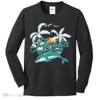 Floridian Home State Summer Florida Kids Long Sleeve Shirt thumb 0