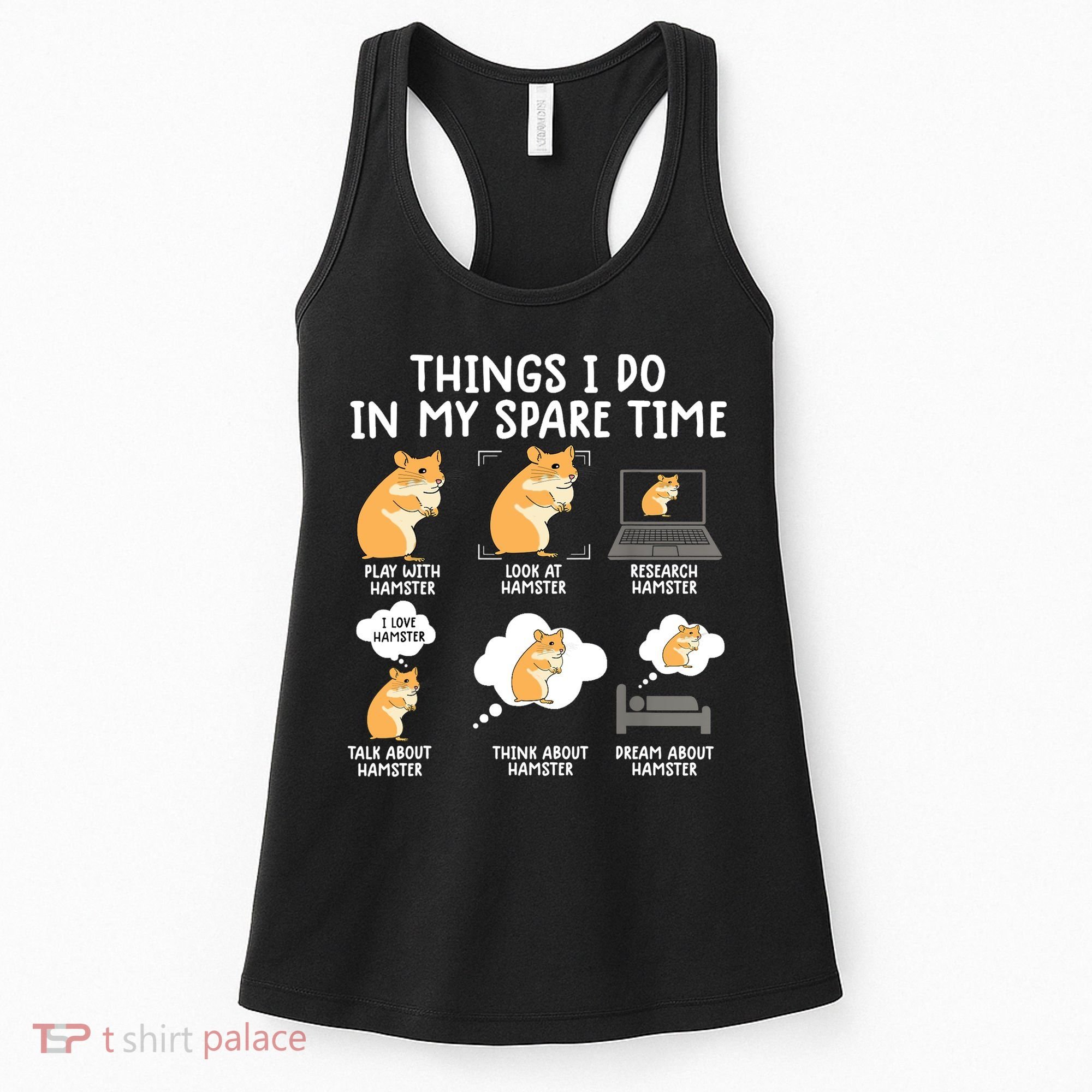 Funny Hamster S For Women Hammy Cute Pet Lovers Gifts T Women's Tank Top