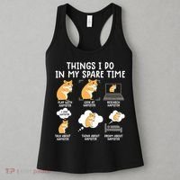 Funny Hamster S For Women Hammy Cute Pet Lovers Gifts T Women's Tank Top thumb 3