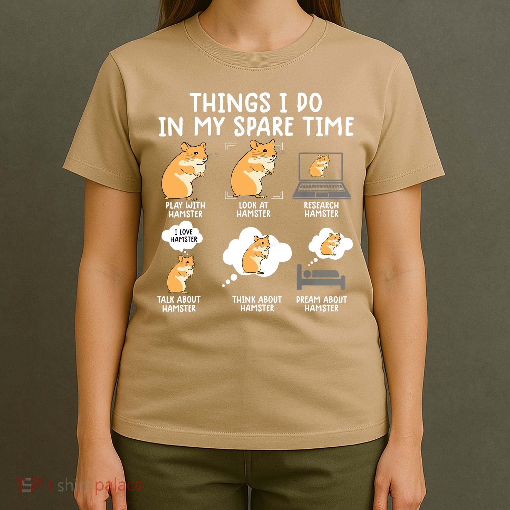 Funny Hamster S For Women Hammy Cute Pet Lovers Gifts T T-Shirt
