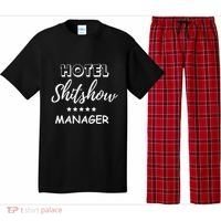Funny Hotel Shit Show Manager Pajama Set thumb 0