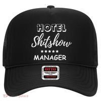 Funny Hotel Shit Show Manager Hat thumb 0