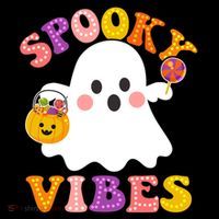 Funny Halloween Spooky Vibes Trick Or Treating Ghost Coffee Mug thumb 5