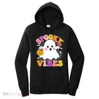 Funny Halloween Spooky Vibes Trick Or Treating Ghost Women's Hoodie thumb 0
