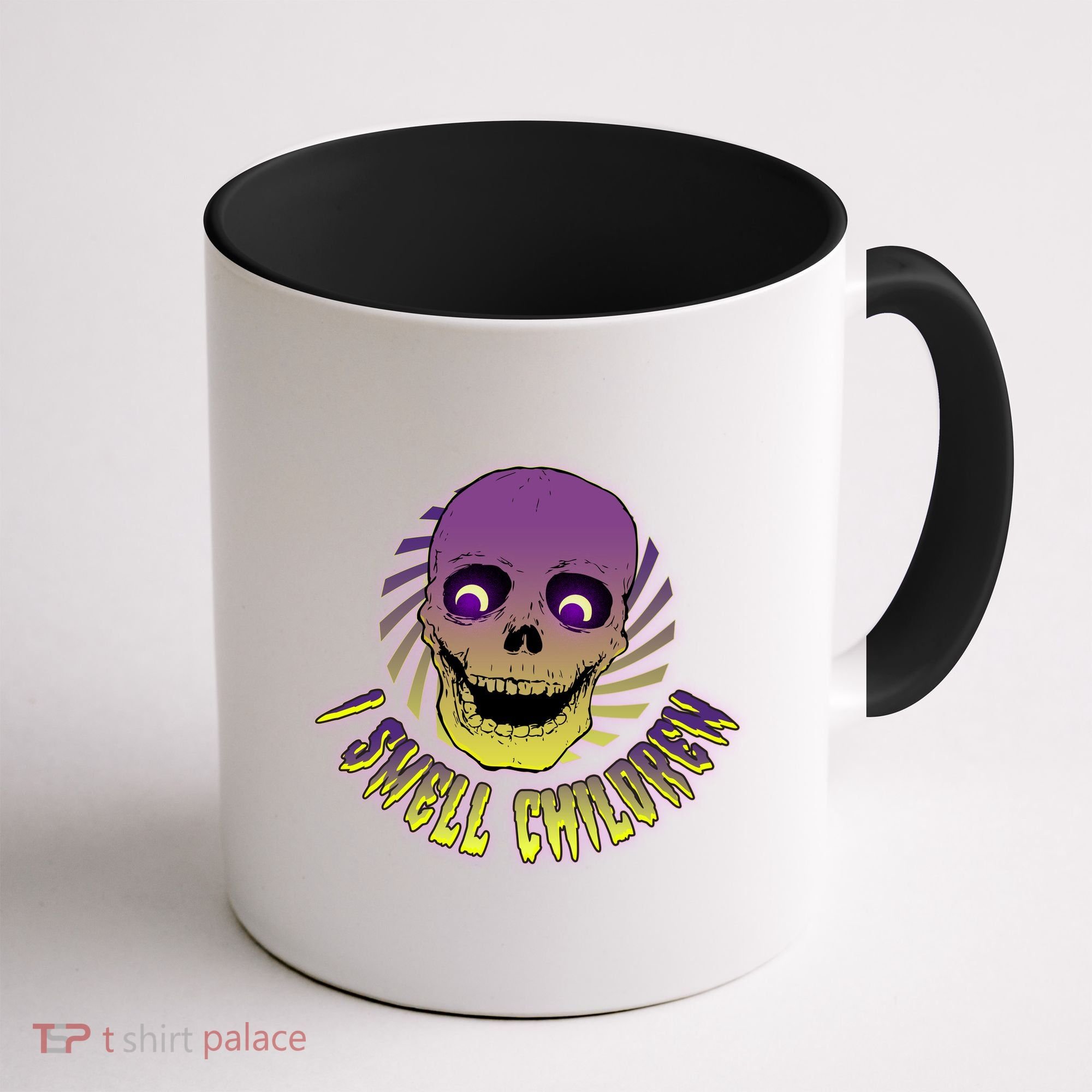 Funny Halloween Skull I Smell Children Coffee Mug