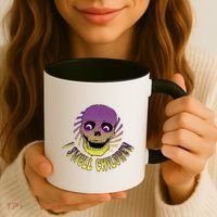 Funny Halloween Skull I Smell Children Coffee Mug thumb 3