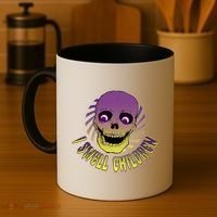 Funny Halloween Skull I Smell Children Coffee Mug thumb 4