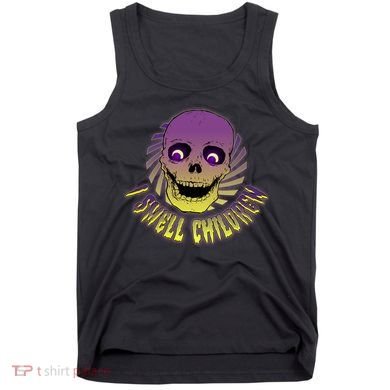 Funny Halloween Skull I Smell Children Tank Top