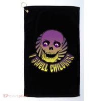Funny Halloween Skull I Smell Children Golf Towel thumb 0