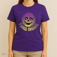 Funny Halloween Skull I Smell Children T-Shirt thumb 4