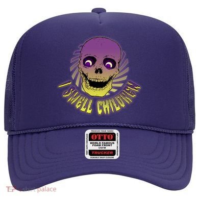 Funny Halloween Skull I Smell Children Hat