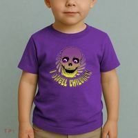Funny Halloween Skull I Smell Children Toddler T-Shirt thumb 2
