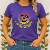 Funny Halloween Skull I Smell Children Women's T-Shirt thumb 2