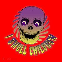 Funny Halloween Skull I Smell Children Santa Hat thumb 1
